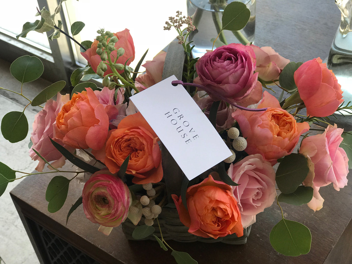 <Selection> Flower Basket - Orange