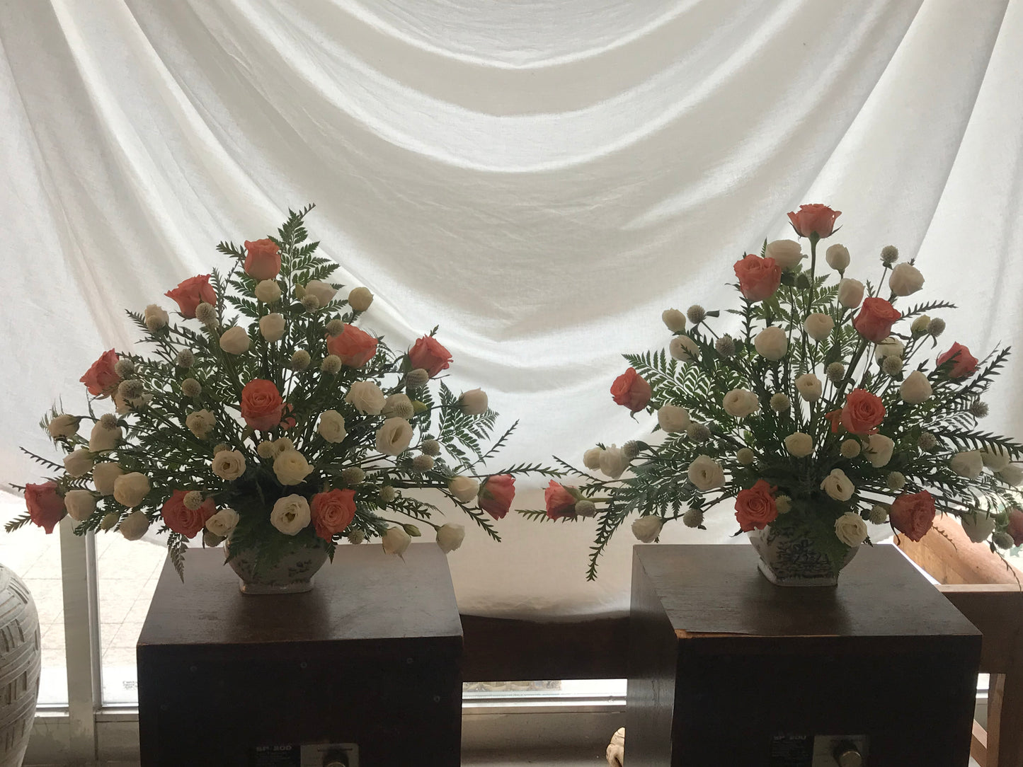 Funeral flower arrangement