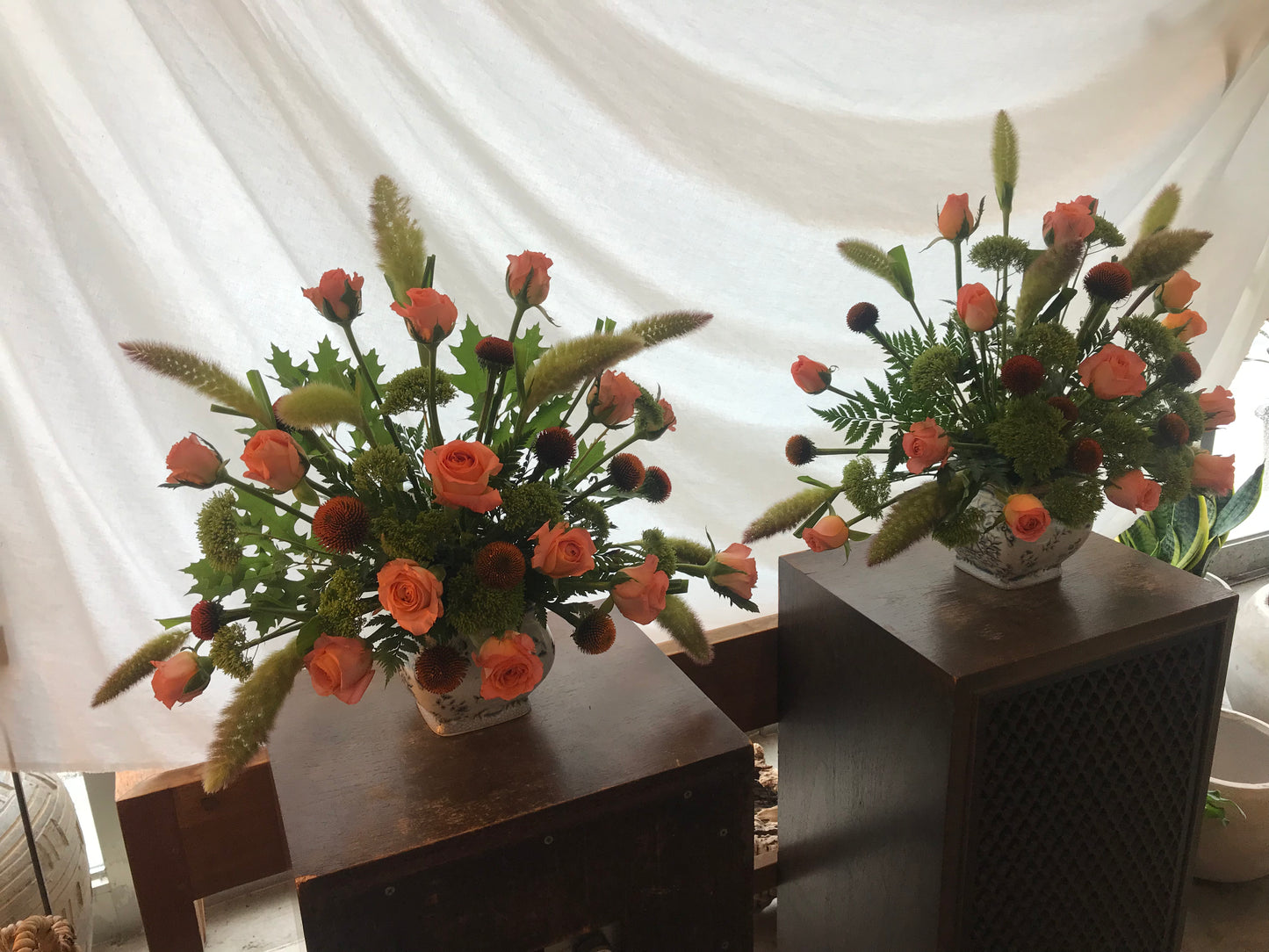 Funeral flower arrangement