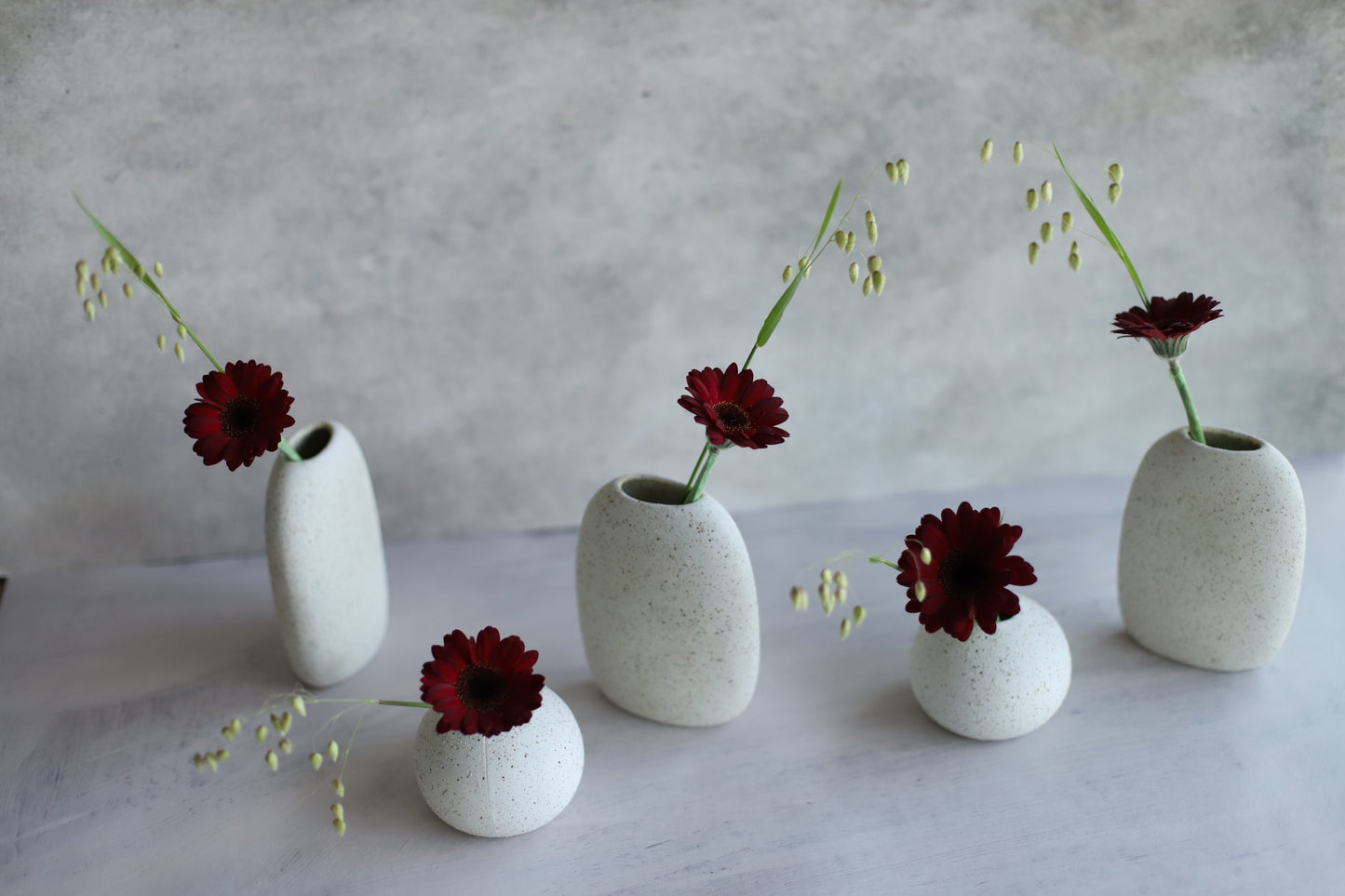 Designer's Choice | Stunning Fresh Flower Vase Arrangement in Vibrant Red