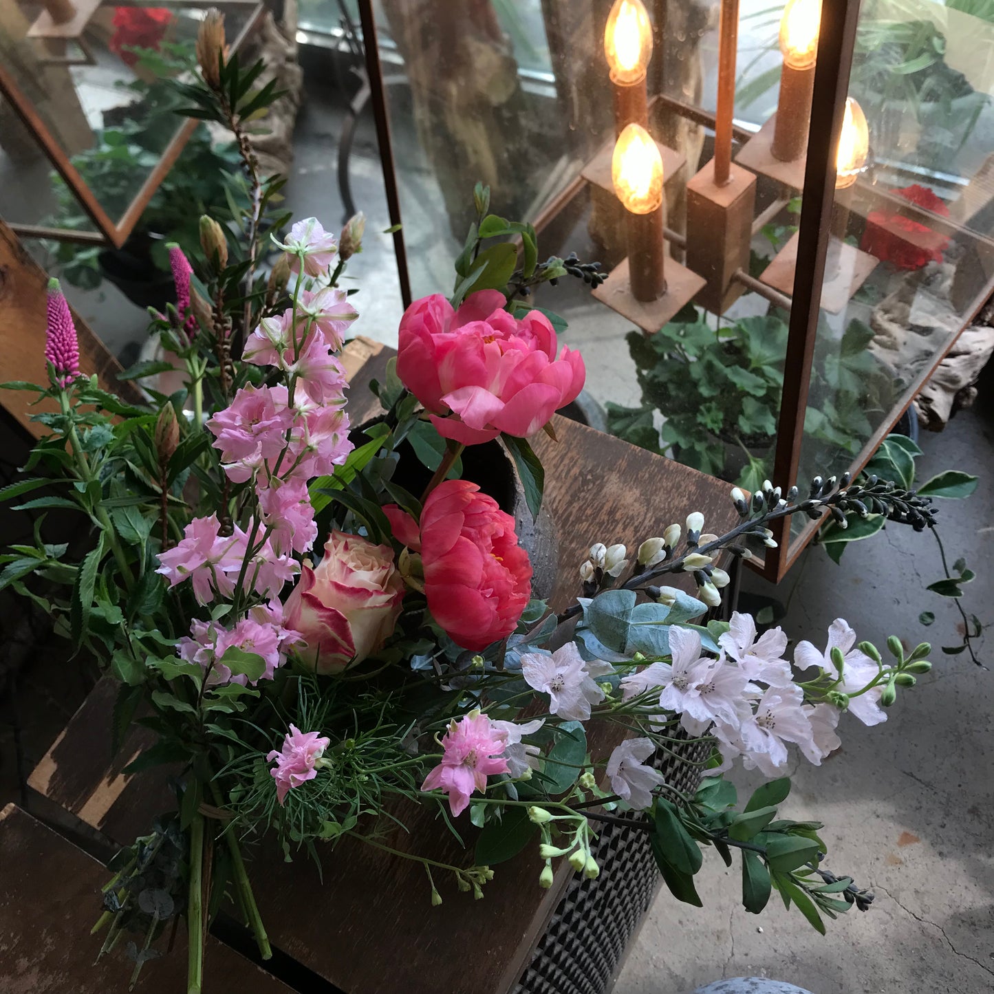 <Selection> Wrapped Bouquet -  Multicolored