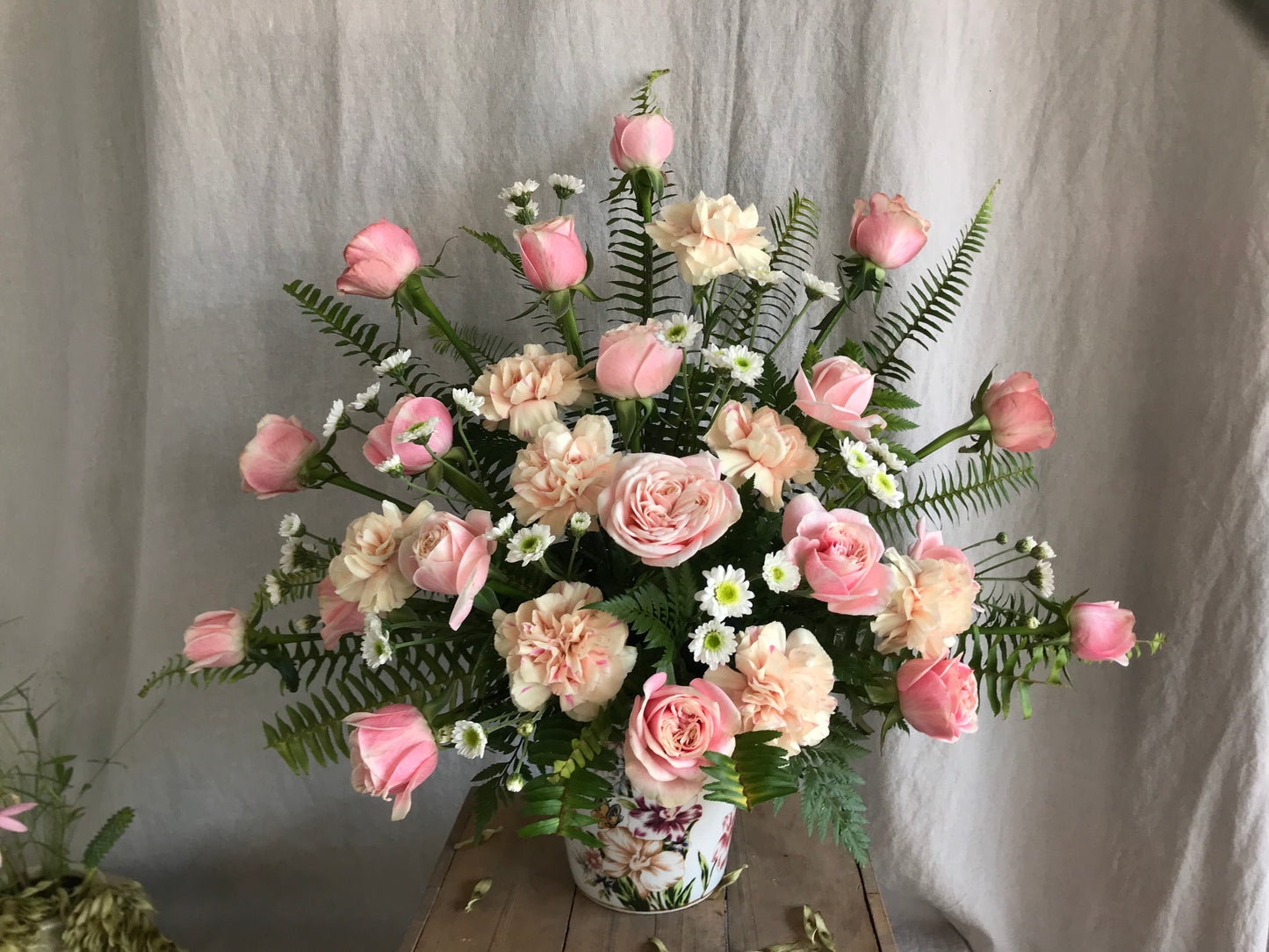 Funeral flower arrangement