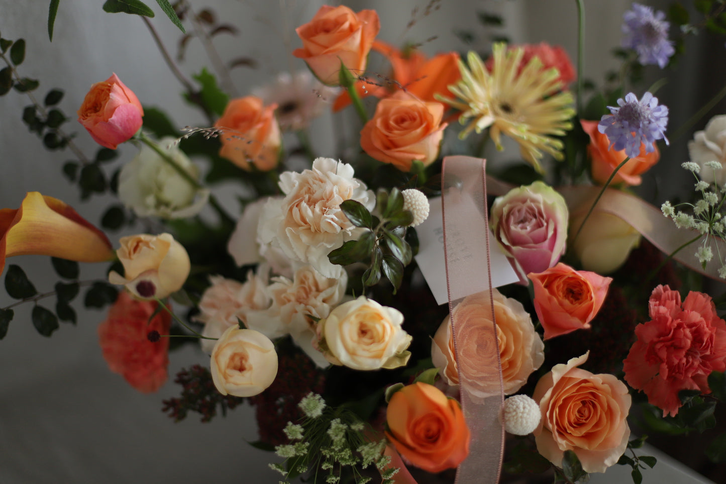 <Selection> Flower Basket - Orange