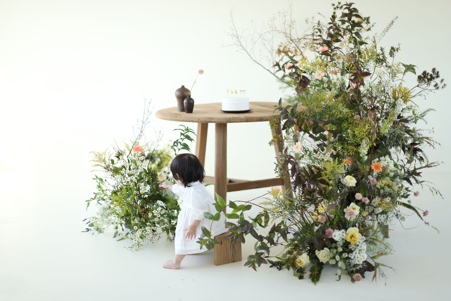 Floral First Birthday Party & Photoshoot