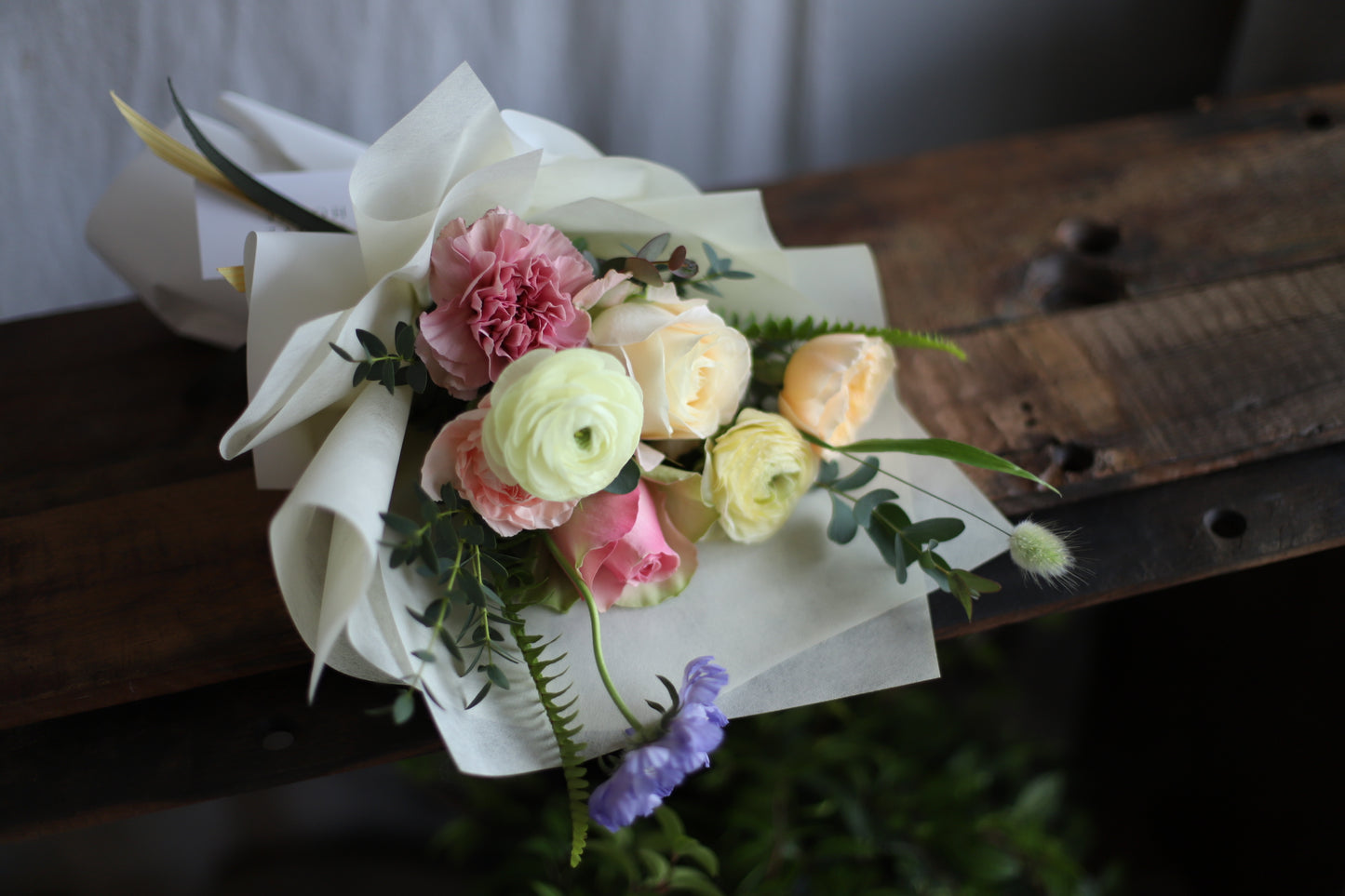<Selection> Wrapped Bouquet -  Multicolored