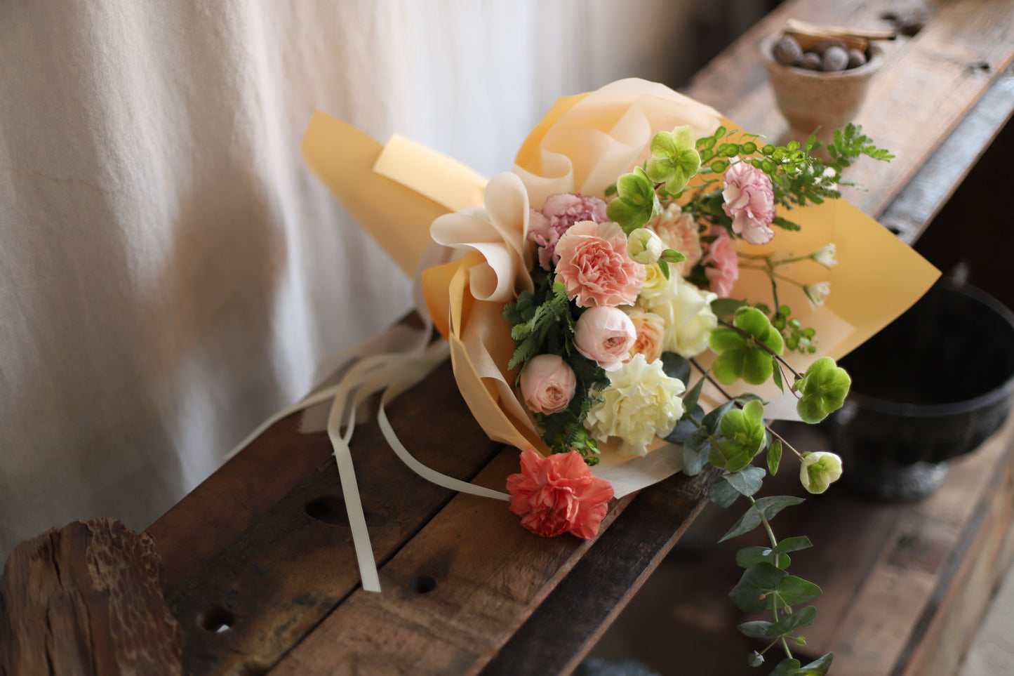 <Selection> Wrapped Bouquet -  Multicolored