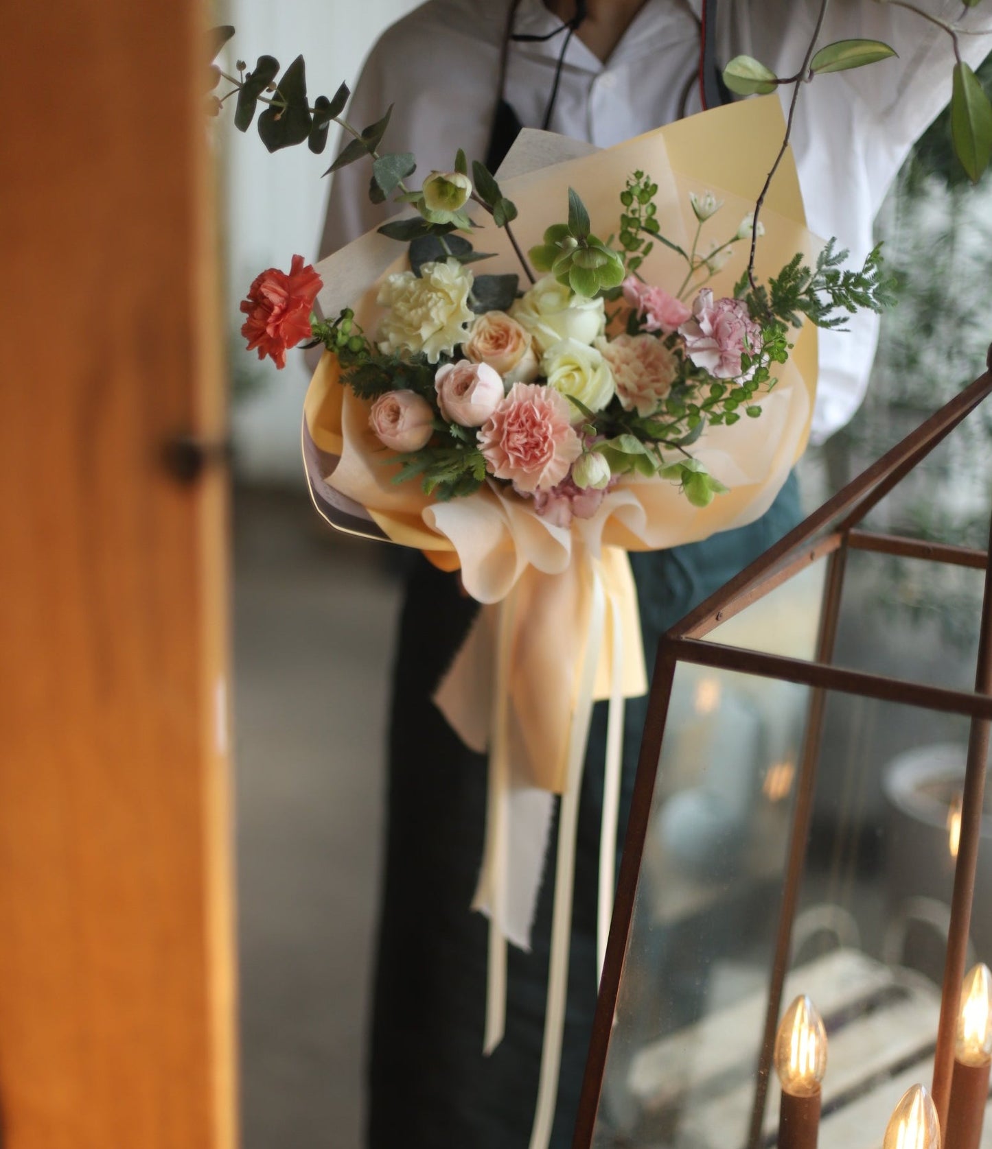 <Selection> Wrapped Bouquet -  Multicolored