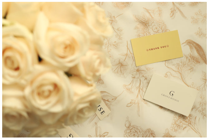 White  Roses Centerpiece