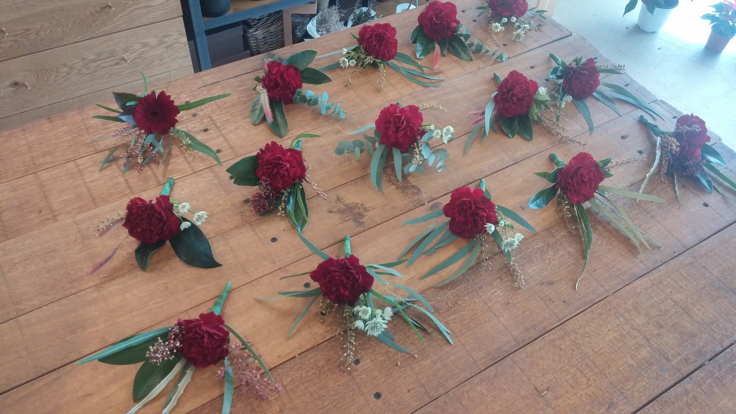 <Selection> Custom Wedding Corsages & Boutonnieres