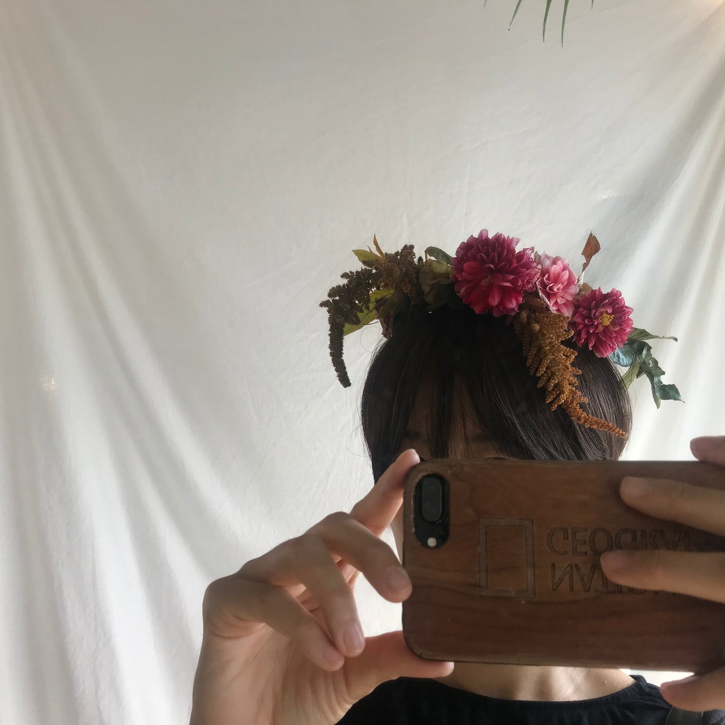 <Selection> Handcrafted Custom Fresh Flower Wedding Headpieces for Bride