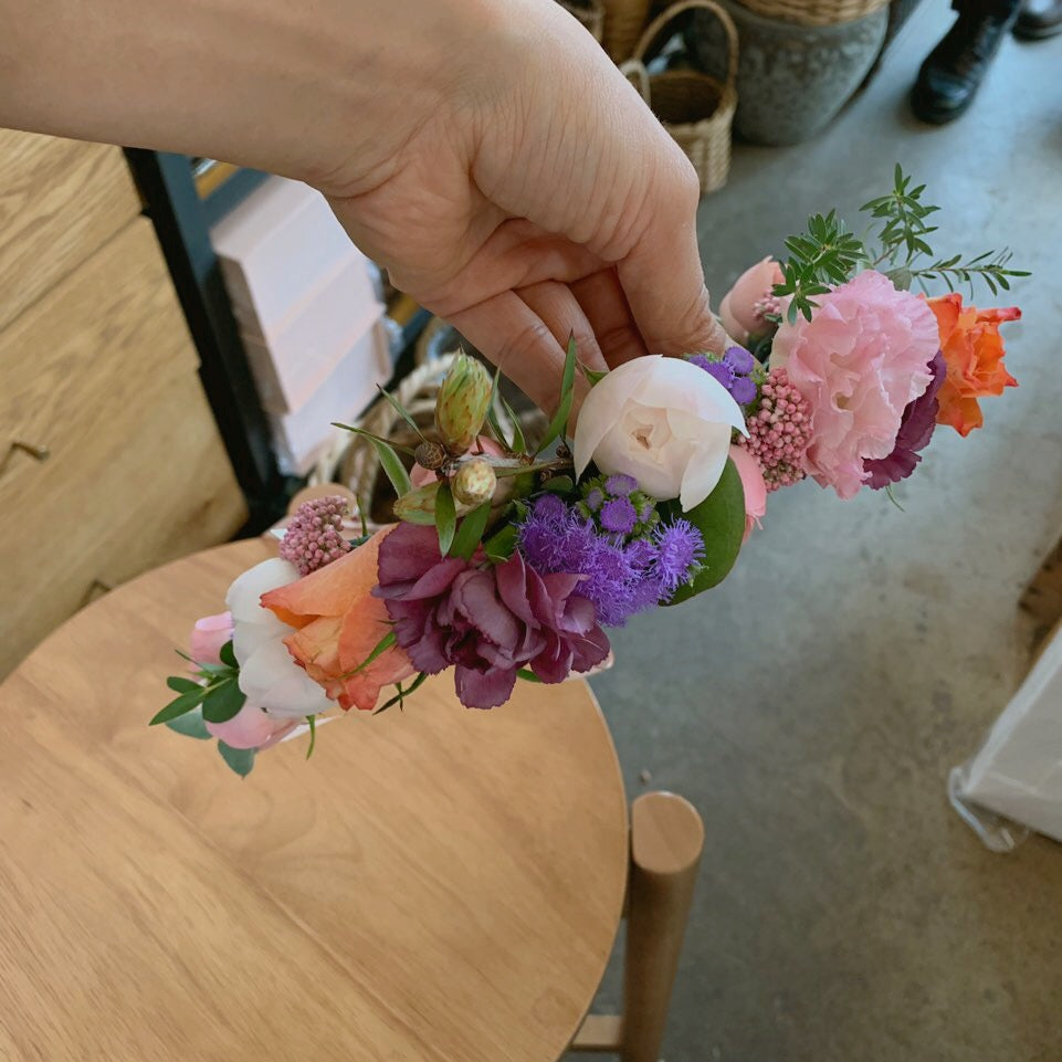 <Selection> Handcrafted Custom Fresh Flower Wedding Headpieces for Bride