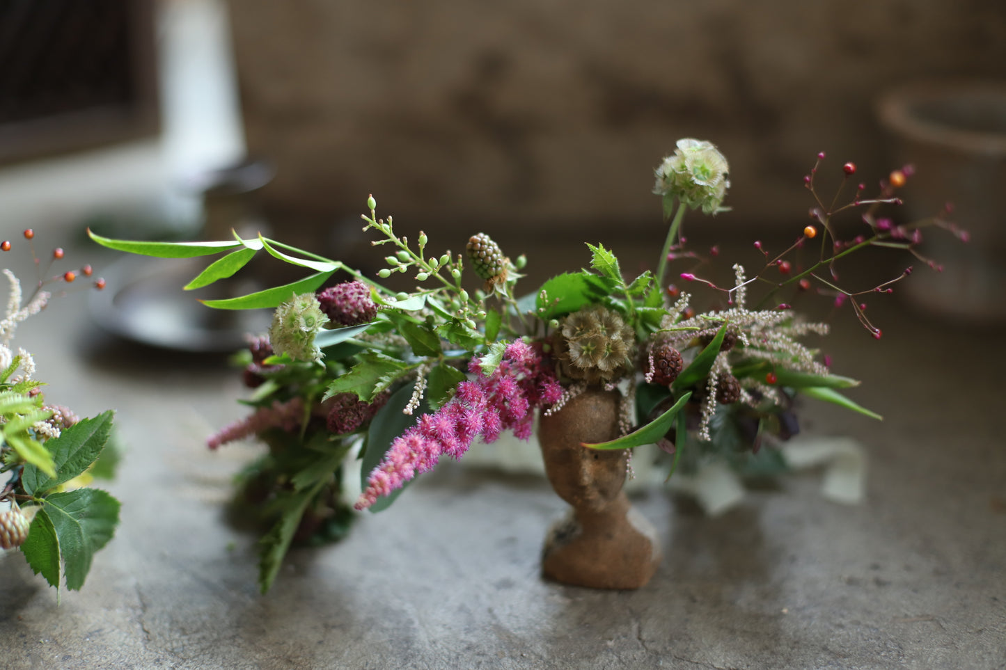 <Selection> Handcrafted Custom Fresh Flower Wedding Headpieces for Bride