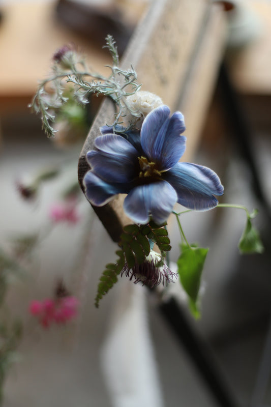 <Selection> Handcrafted Custom Fresh Flower Wedding Headpieces for Bride