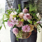 <Selection> Flower Basket - Pink