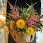 <Selection> Flower Basket - Yellow