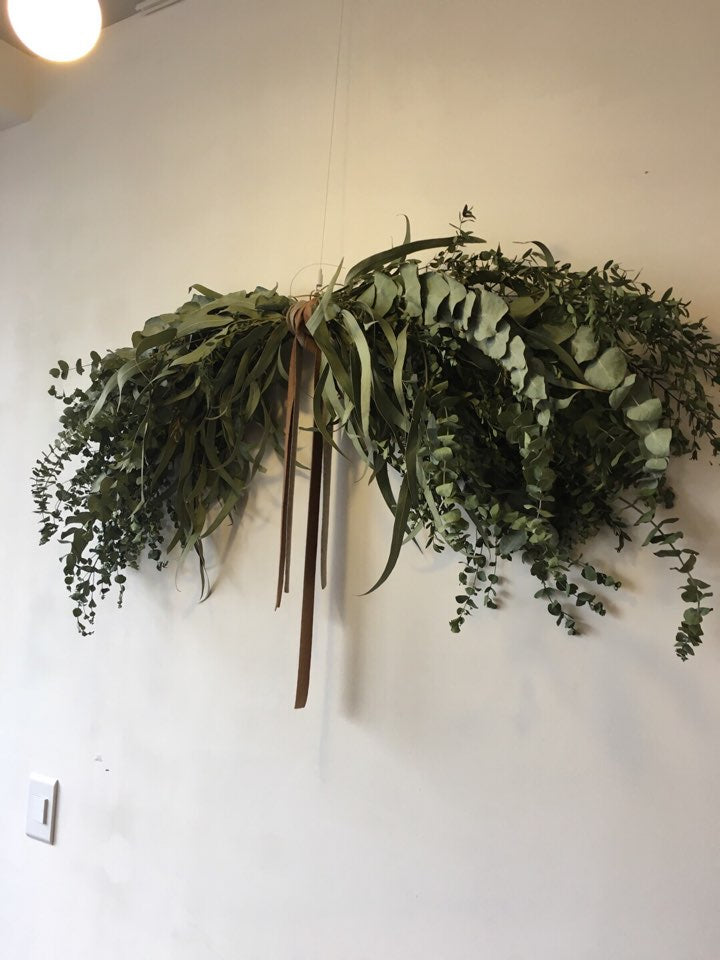 <Selection> Hanging Wreath and Swag