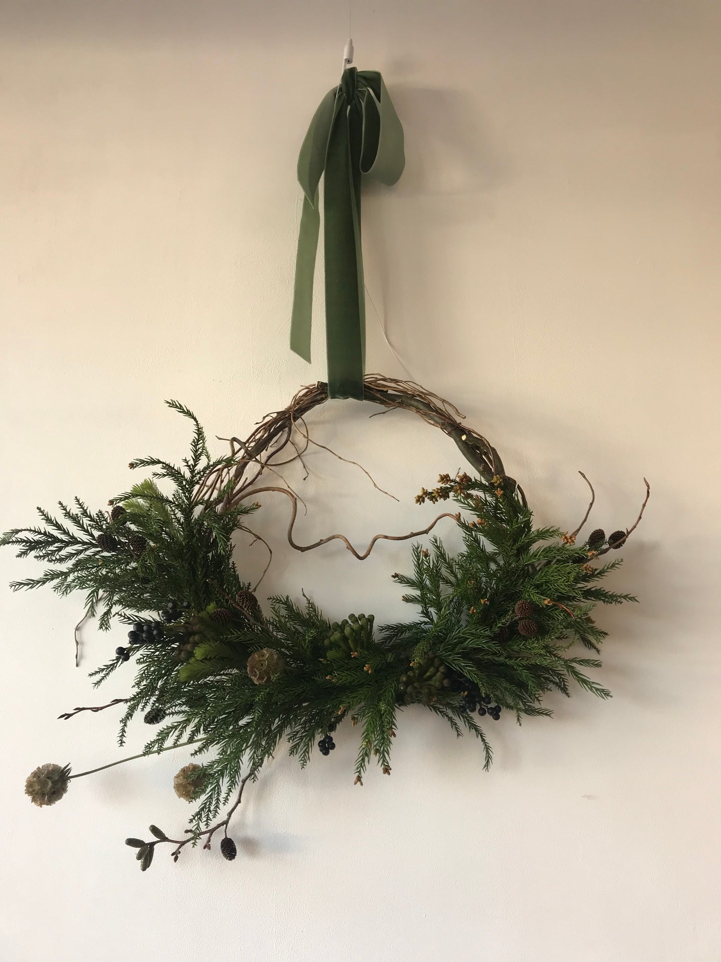 <Selection> Hanging Wreath and Swag