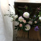 <Designer's choice> Vase Arrangement - blend of White to delicate pastel hues