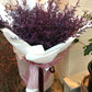 <Selection> Wrapped Bouquet  - Pink and Purple