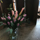 <Selection> Fresh Flower Vase Arrangement - Pink