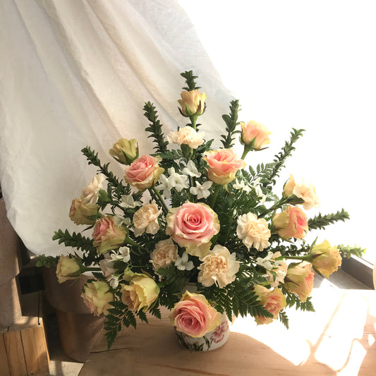 Funeral flower arrangement