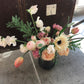 <Designer's choice> Vase Arrangement - blend of White to delicate pastel hues