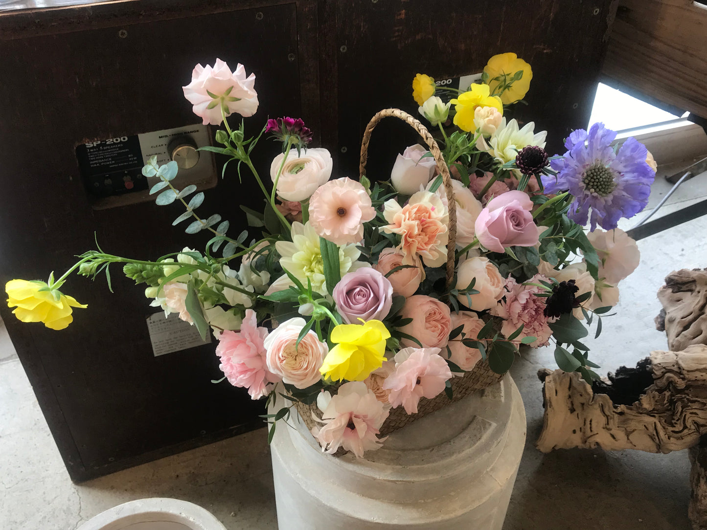 <Selection> Flower Basket - Multicolored