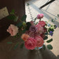 <Selection> Fresh Flower Vase Arrangement - Pink