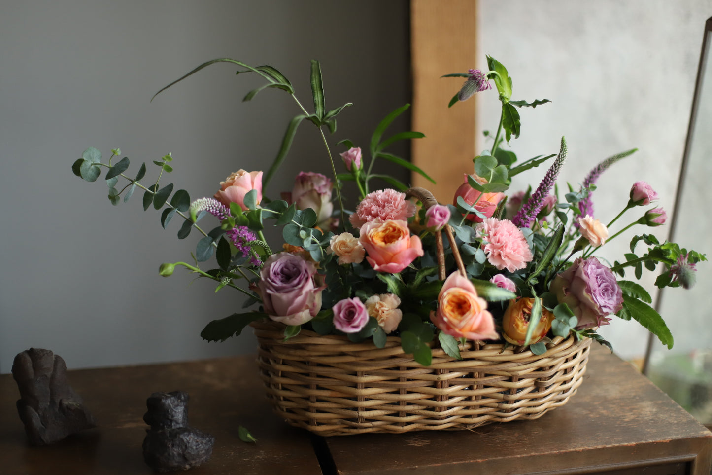 <Selection> Flower Basket - Multicolored