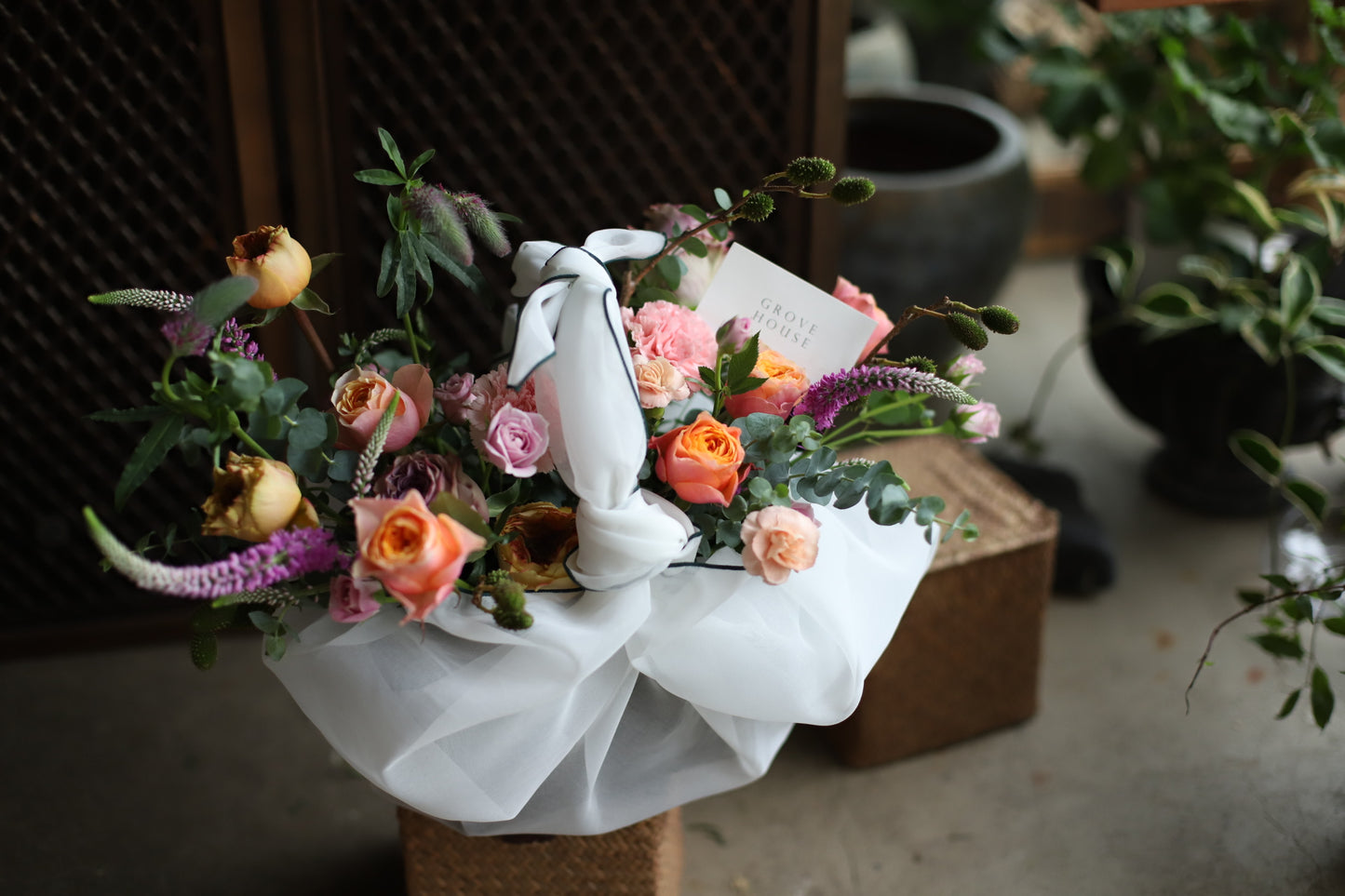 <Selection> Flower Basket - Multicolored