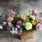 <Selection> Flower Basket - Multicolored