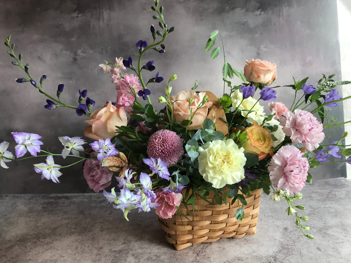 <Selection> Flower Basket - Multicolored