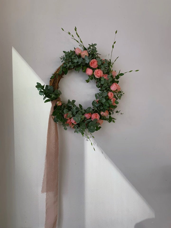 <Selection> Hanging Wreath and Swag