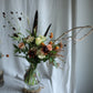 <Designer's choice> Vase Arrangement - blend of White to delicate pastel hues