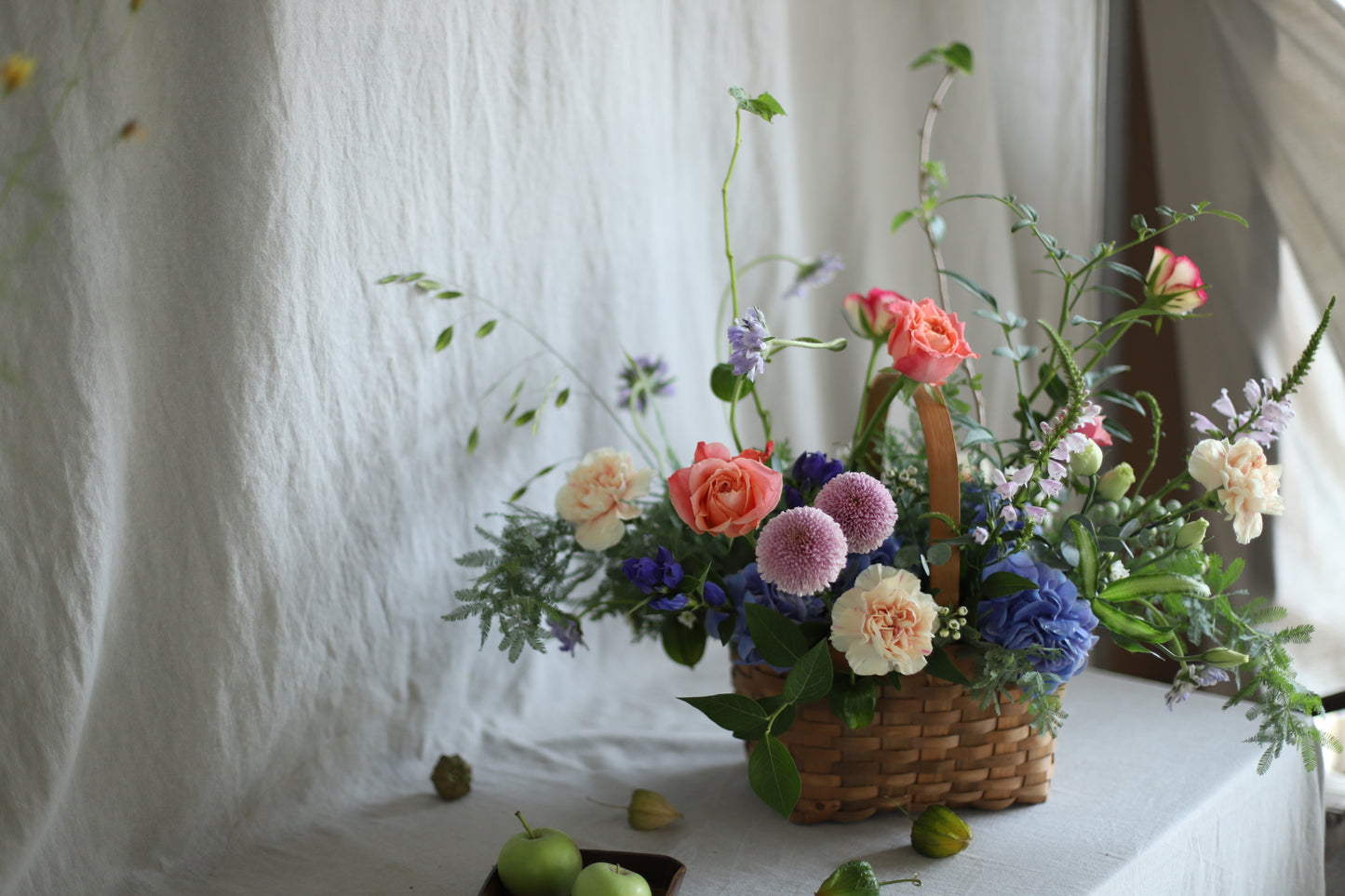 <Selection> Flower Basket - Multicolored