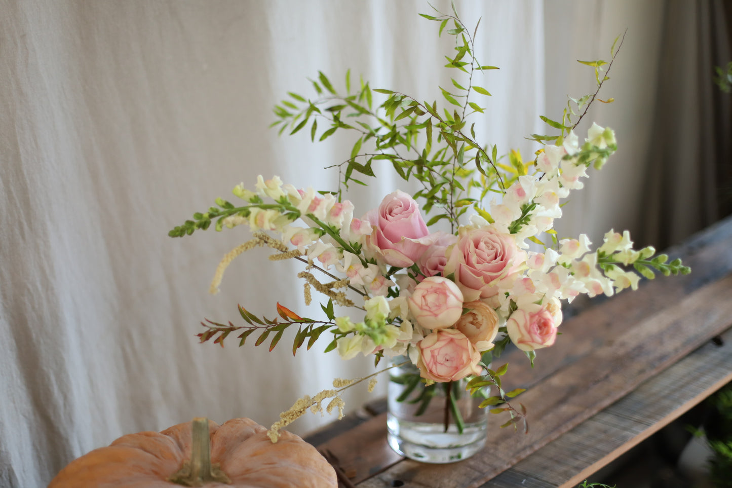 <Designer's choice> Vase Arrangement - blend of White to delicate pastel hues