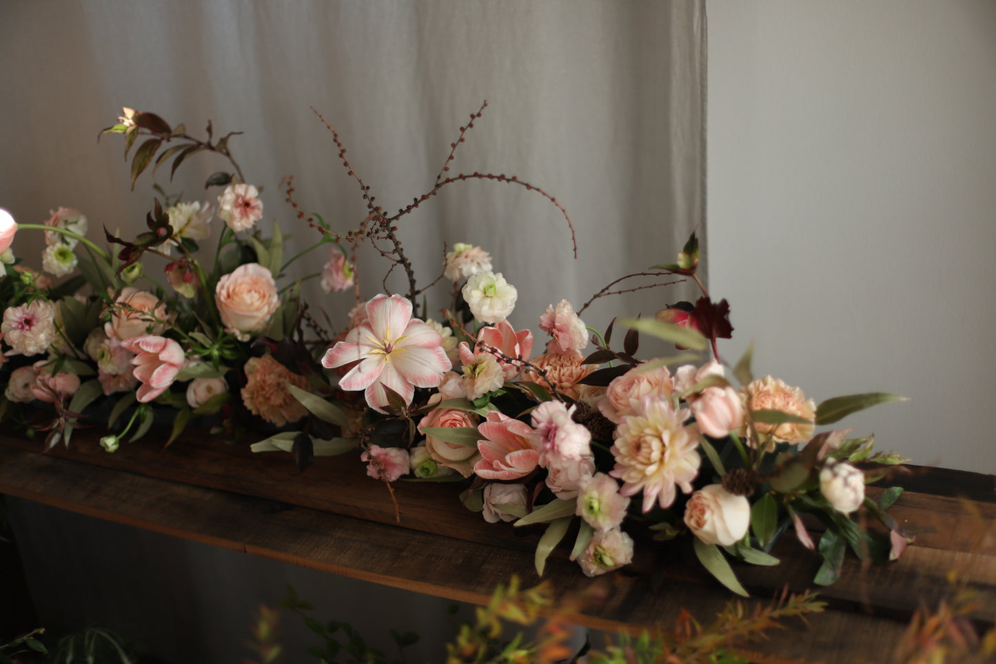 <Selection> Long and Low Centerpieces