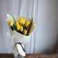 <Selection> Wrapped Bouquet - Yellow