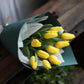 <Selection> Wrapped Bouquet - Yellow