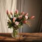 <Selection> Fresh Flower Vase Arrangement - Pink