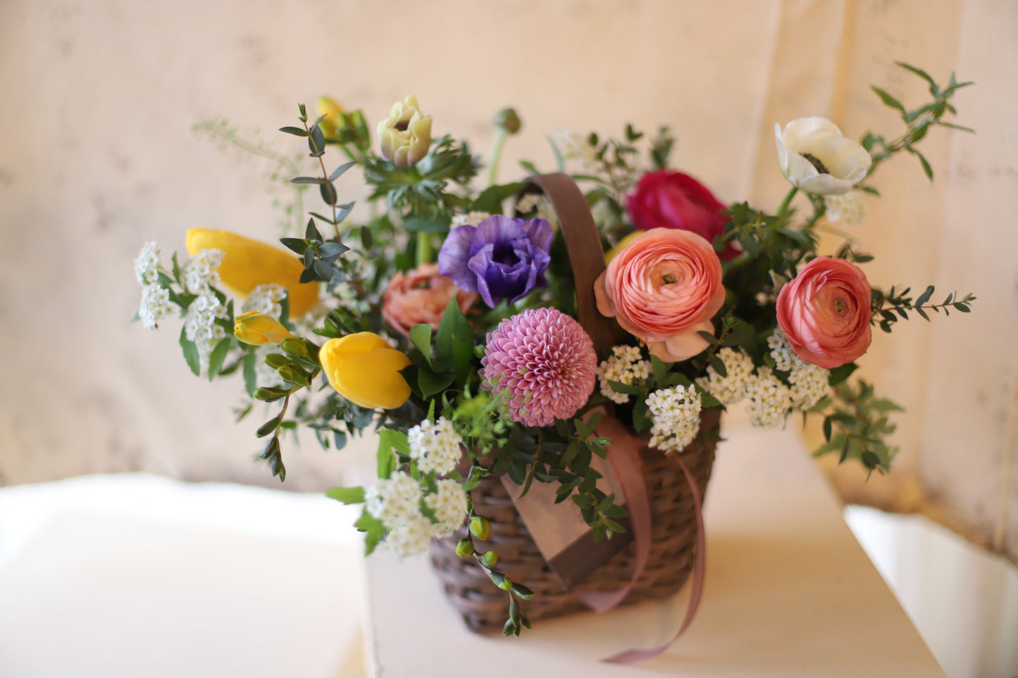 <Selection> Flower Basket - Multicolored