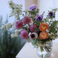 <Selection> Fresh Flower Vase Arrangement - Pink