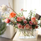 <Selection> Fresh Flower Vase Arrangement – Orange