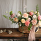 <Selection> Flower Basket - Pink