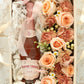 Peach Flowers and Wine Gift Box: Romantic Floral Gifts | GROVE HOUSE