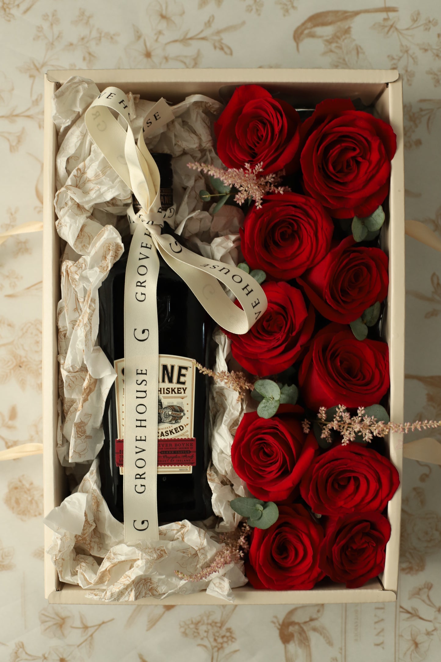 Lush Rose & Orchid Box Gift Set – Wine Gifts – NJ Delivery