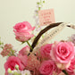 Vibrant Pink Flower Basket for Every Occasion