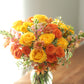 Citrus Bloom Serenade Bouquet in Orange and Yellow