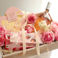 Sweet Romance Deluxe! Valentine's Day Flower Gift Box with Rosé and Chocolate Bliss | Local Chicago Flower Delivery