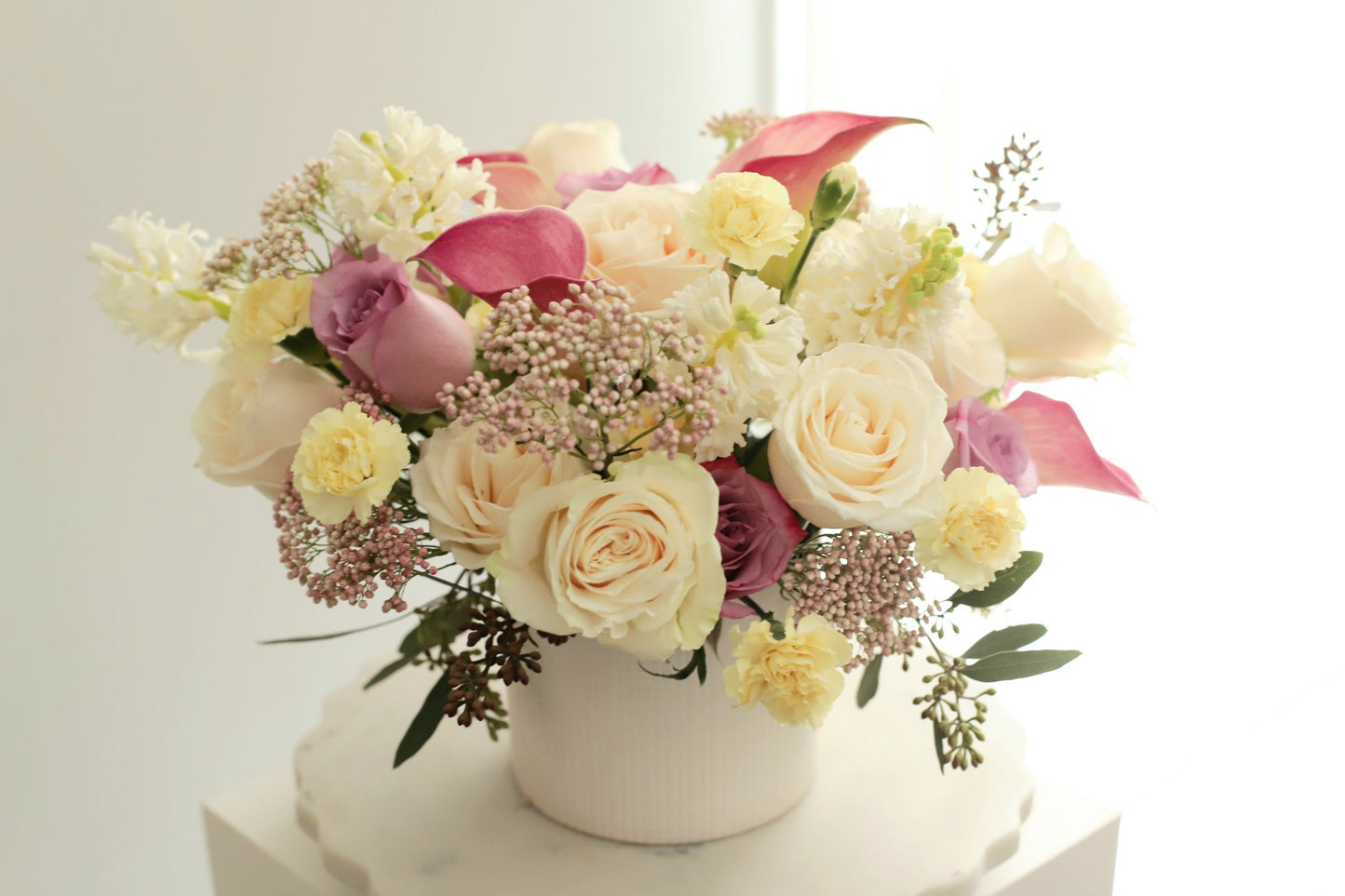 Designer's Choice |  Flower Arrangement in Pastels